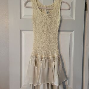 Asriel Fringe Midi Dress